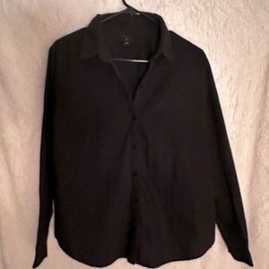 Perfect black work shirt or a dress up shirt with a tie or bow tie 👔🖤🎀🖤